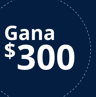 Gana $300