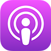 Apple Podcasts logo links to Apple Podcasts