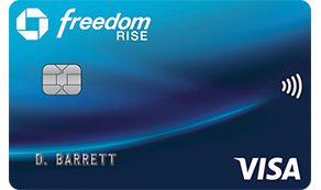 Chase Freedom Rise Service Mark credit card