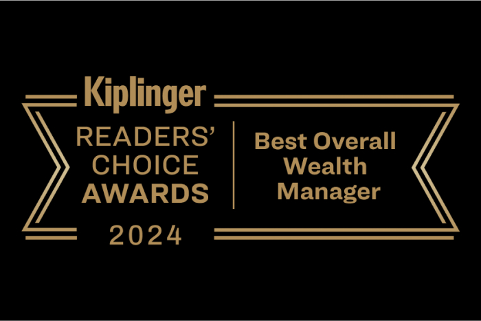 Kiplinger Readers' Choice Awards 2024 | Best Overall Wealth Manager