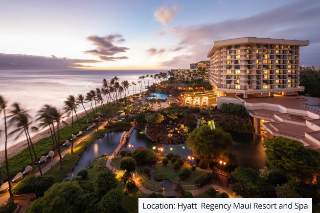 Location: Hyatt Regency Maui Resort and Spa