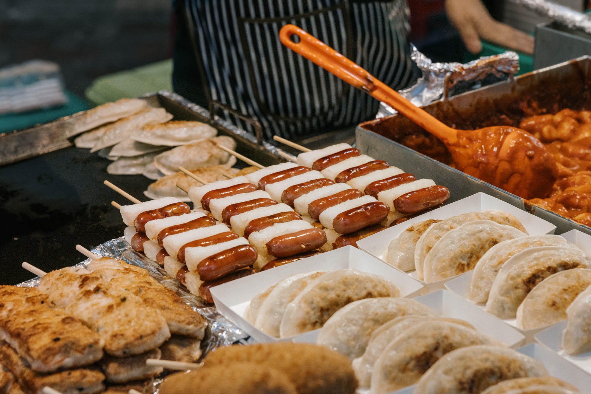 Street food from Myeongdong