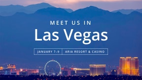 Meet Us in Las Vegas, January 7-9, Aria Resort & Casino